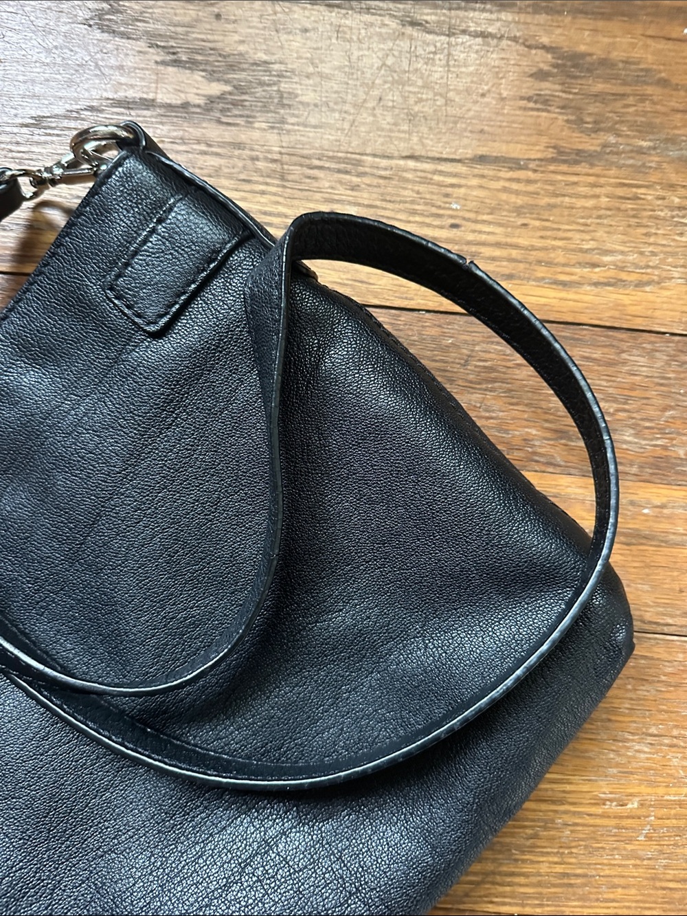 Michael Kors Black Leather Crossbody Bag - Picture 10 of 10